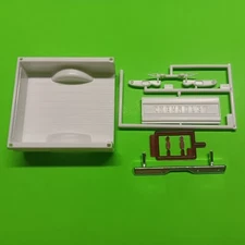 AMT 60 1960 Chevy Fleetside Pickup Truck 1/25 bed box tail light gate bumper