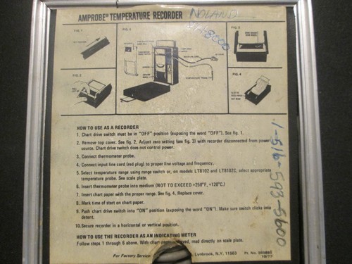 Amprobe Temperature Recorder Model LT 8100 - Picture 5 of 7