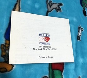 Nintendo NES Video Game Instruction Manual Sesame Street Big Bird's Hide & Speak