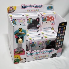 SQUISHMALLOWS Squish-a-Longs 3-Pack Includes DISPLAY (2025) - CASE OF 12 - NEW