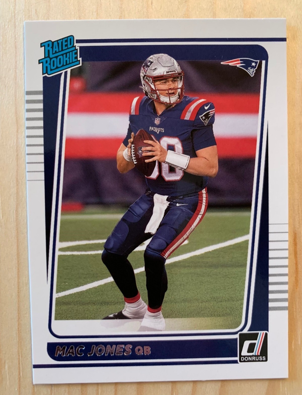 2021 Panini Donruss Mac Jones Rated Rookie #255 RC