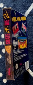 Skate or Die 2 NES CIB SIN PRECIO BASE COMO NUEVO Estado - &iexcl;S&uacute;per Raro!