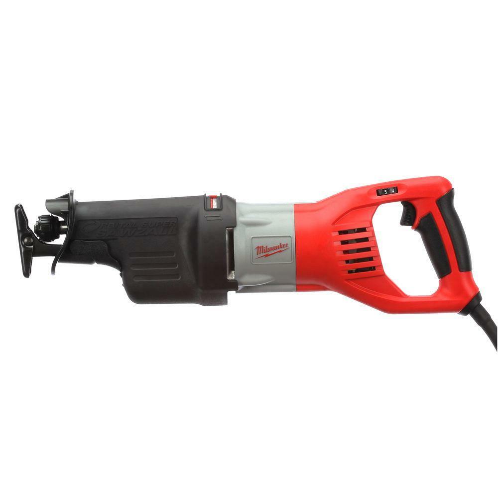 Milwaukee Reciprocating Saw 15 Amp 1-1/4 in. Stroke Orbital SUPER