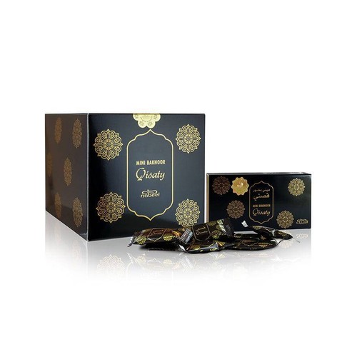 Qisaty Mini Bakhoor - 3GMS x 12 pieces by Nabeel - 第 1/2 張圖片