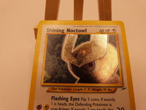 Pokemon Shining Holo Karte - Shining Noctowl 110/105 (Neo Destiny) - Bild 10 von 18