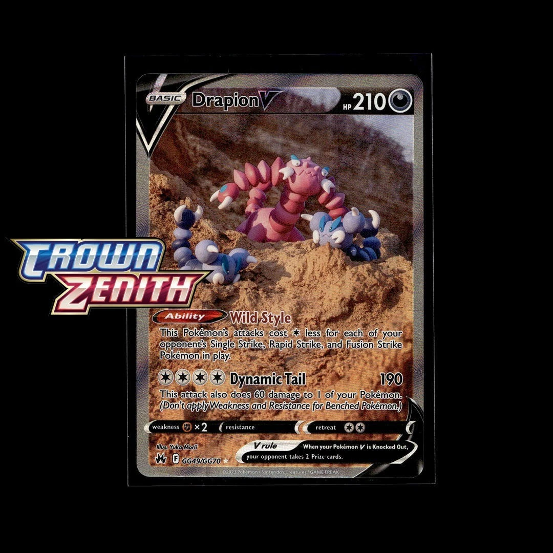 Drapion V Pokmon TCG Cards for sale | eBay Drapion V Pokmon TCG Cards for sale | eBay