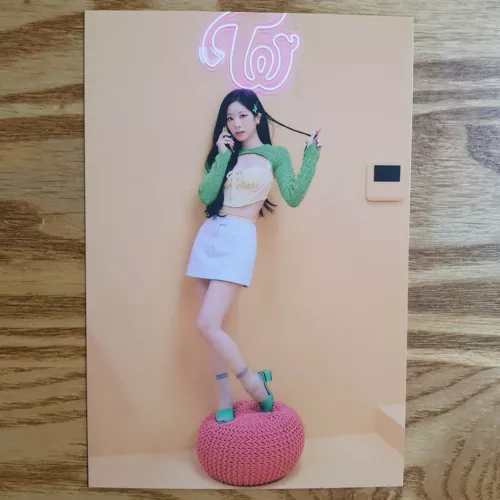 Dahyun Official Crosscode Postcard Twice 11th Mini Album Between 1 & 2 Genuine
