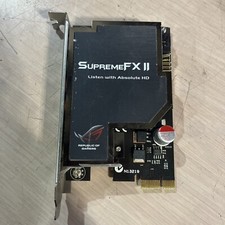 ASUS ROG SUPREMEFX II MAXIMUS FORMULA GREEN HD AUDIO SURROUND SOUND CARD