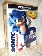 Sonic The Hedgehog 2-Movie Collection (4K/Blu-ray, 2022 STEELBOOK) NE Jim Carrey