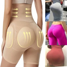 Padded Hip Enhancer Bum Butt Lifter Body Shaper Underwear Fake Buttock Pants UCF