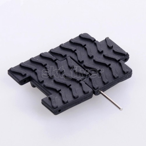 Crawler Tank Track Size 25*3.8cm For Robotic Car Model Wheels Toy Model Hobby - Picture 5 of 6