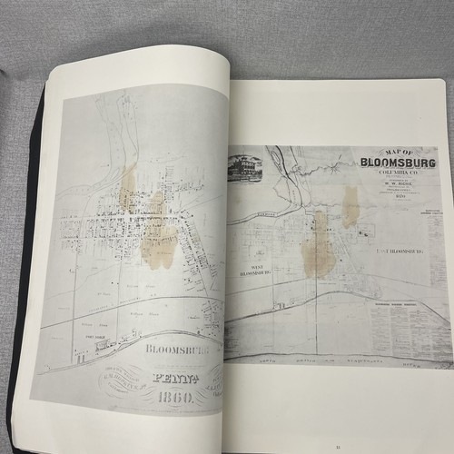 1769-1951 Atlas and Directory of Bloomsburg Columbia County Pennsylvania Maps - Picture 8 of 15