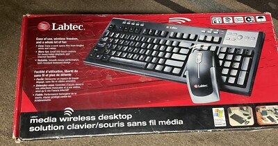 Labtec 967526-0403 Wireless Keyboard And Mouse