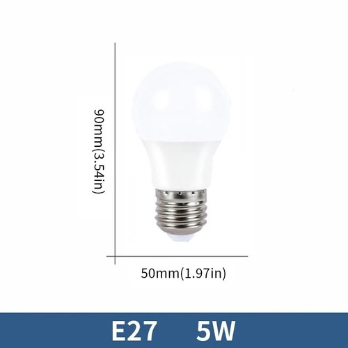10X LED Bulb 7-15W E27/B22 Globe Light Cool/Warm White Bayonet/Screw Bright Bulb - Picture 5 of 8