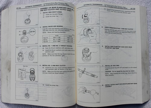 1989 Model Toyota 4 Runner 4Runner Repair Manual Printed in Japan - Picture 11 of 11