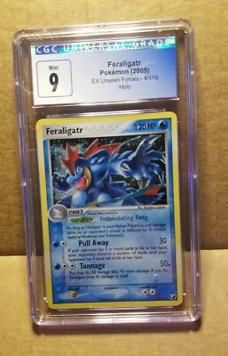 Feraligatr Ex CGC 9 Pokémon Holo Unseen Forces 103/115 Mint | eBay