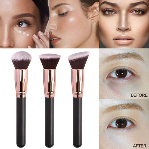 1pcs Pro Foundation Makeup Brush Flat Top Kabuki for Blending Liquid Cream US * - Picture 1 of 19