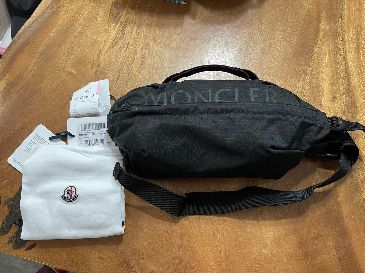Moncler Alchemy Belt Bag Cross Body Bumbag | eBay Moncler Alchemy Belt Bag Cross Body Bumbag | eBay