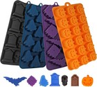 Webake Halloween Silicone Molds, Set of 4