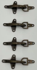 Set Of 4 Metal Lobster Fireman Clasp Buckle Button Fastener Latch Closure 70mm