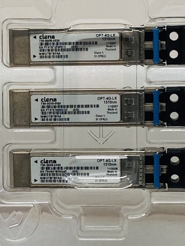 3x Ciena 730-0008-003A 4GBase-LX Fibre Channel SFP Transceiver 1310nm OPT-4G-LX - Picture 2 of 5