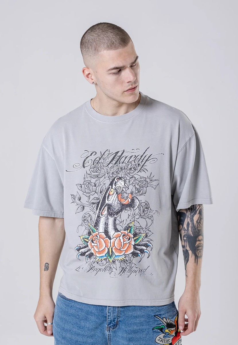 ed hardy oversized t shirt
