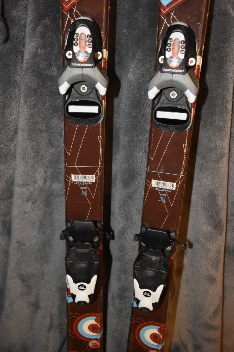 Rossignol Fun Girl Skis with Rossignol Comp J Bindings - 140 Rossignol Fun Girl Skis with Rossignol Comp J Bindings - 140