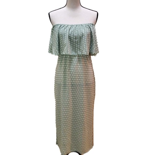 NWT! Elle Jay Polka Dot Off the Shoulder Dress