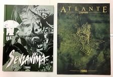 ATLANTE DRAGONERO + SENZANIMA VARIANT "FAME" AUTOGRAFATO ENOCH E VIETTI - NUOVI