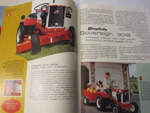 1968 Simplicity Color Brochure Catalog Landlord Broadmoor Yeoman Serf Attach LG5 - Picture 3 of 8