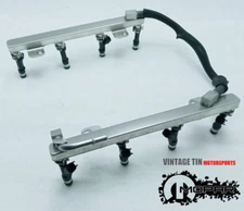 OEM Ford 2012 2013 5.0L Engine Gasoline Fuel Rail W/ Injectors Set Assembly