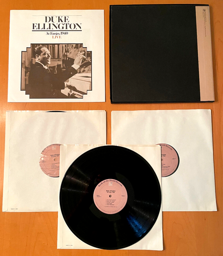 DUKE ELLINGTON AT FARGO LIVE BOMR BOX SET 3LPs w/ Booklet RARE VG++ - Picture 2 of 2