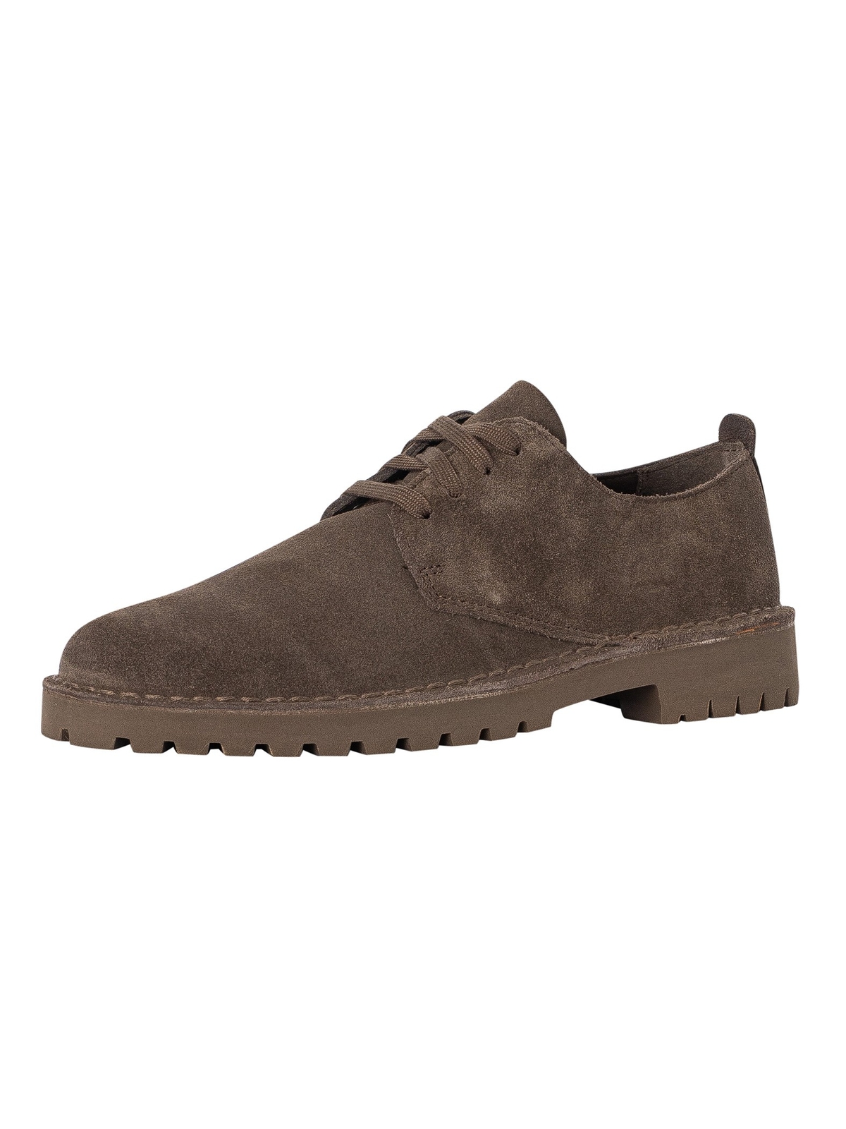 Мужские замшевые полуботинки Clarks Originals Desert Rock серые 14590₽