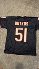 Dick Butkus Custom Signed Chicago Bears #51 Football Jersey, BAS Authenticated