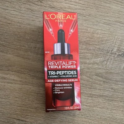 L'Oréal Paris Revitalift Triple Power Tri-Peptides Vit C HA Serum 1.0 fl oz