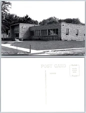 RPPC Public Library Sutherland Nebraska Photo Postcard