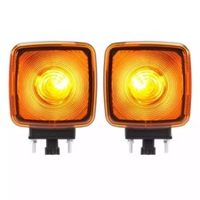 Pair Turn Signal Lights Compatible with Chevrolet Kodiak GMC Topkick 1990-200...