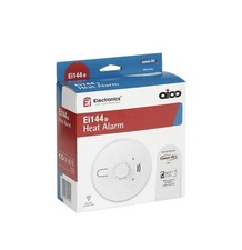 Aico Ei144E NEW Heat Alarm, easy-fit, 9V alkaline battery back-up, heat sensor