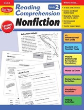 Reading Comprehension, Nonfiction, Grade 2 by Evan-Moor Educational Publishers P