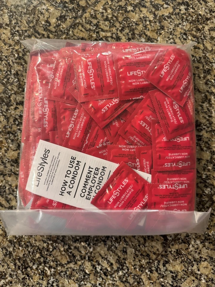 144 Condoms Lifestyles Non-lubricated Condoms *Authorized Distributor* - Image 2 of 4