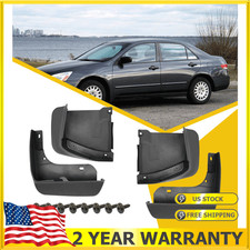 4x Car Mud Flaps Splash Guard Black For Honda Accord 2003-2007 Sedan Accessories