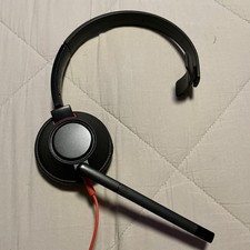 NEW Plantronics Poly Blackwire 5200 Series C5210 3.5mm Headset - Black