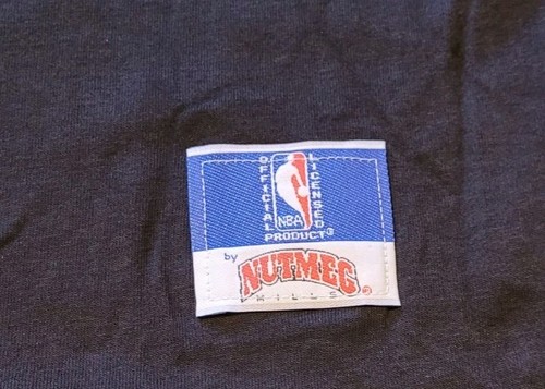 Vtg '90s NWT NBA Phoenix Suns Nutmeg Mills Black T-Shirt Sz. Lg Made In USA - Picture 7 of 12