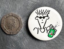 Vintage Seven Up / 7 Up Fido Dido  Pin Badge  