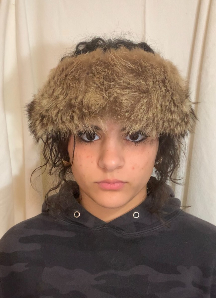 ?Upcycled Faux Fur Headband? Genuine vintage upcycled fur headband mink | eBay main image 4
