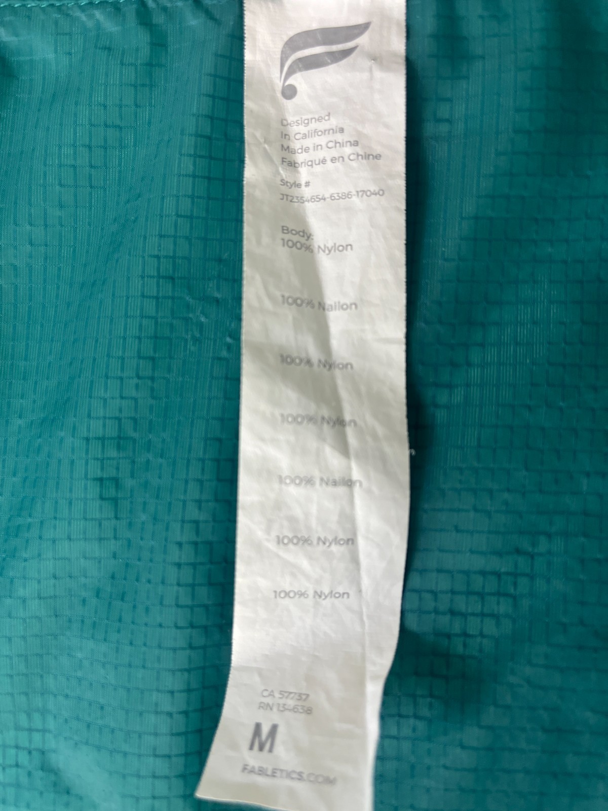 Fabletics Lightweight Windbreaker Jacket and Stre… - image 11