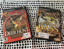 Cabela's Deer Hunt 2004 Season Sony PlayStation 2 and Monster Bass 