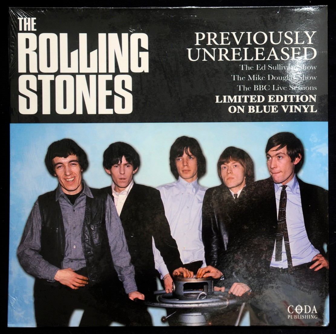 The Rolling Stones Previously Unreleased Ltd Edition Blue Vinyl LP SEALED New