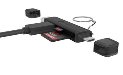 ICY BOX IB-CR203-CU3 3 in 1 Kartenleser Type C/A USB 3.2 61179 B-Ware