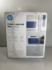 HP Color Laser Printer Jet Pro White Blue 4201dn